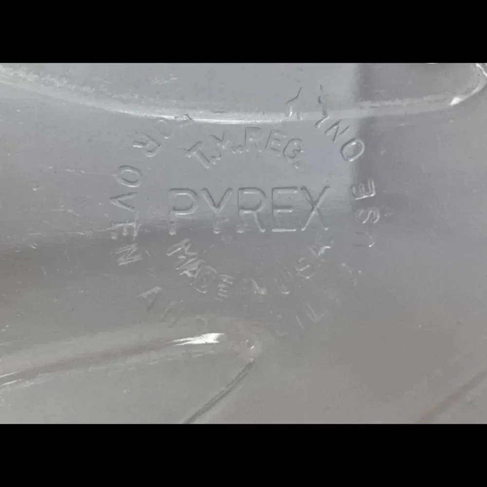 Vintage Pyrex tree of life meat platter